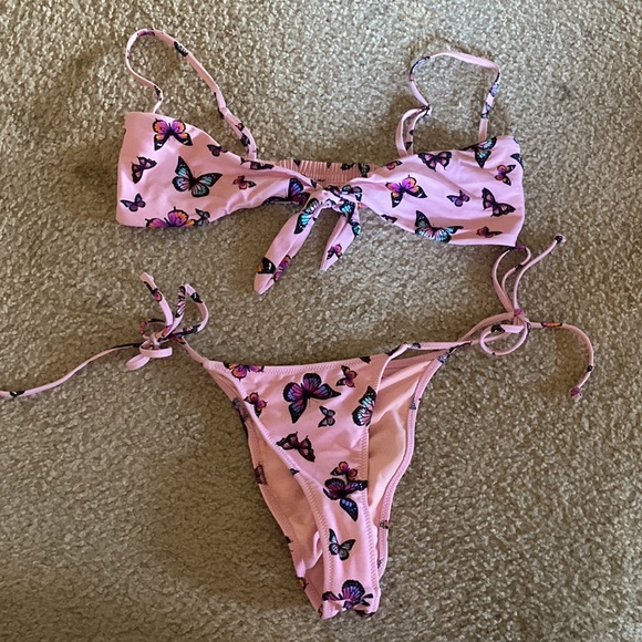 White fox Butterfly Swim Set - Picture 5 of 9